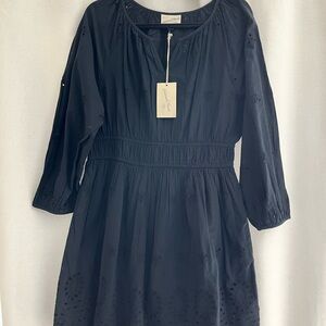 Black Eyelet Dress